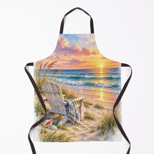 Item preview, Beach Sunset Watercolor designed and sold by MystAvalon.