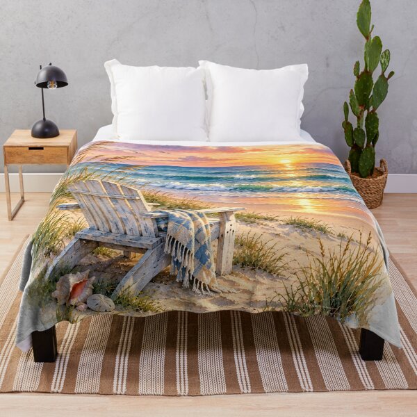 Item preview, Beach Sunset Watercolor designed and sold by MystAvalon.