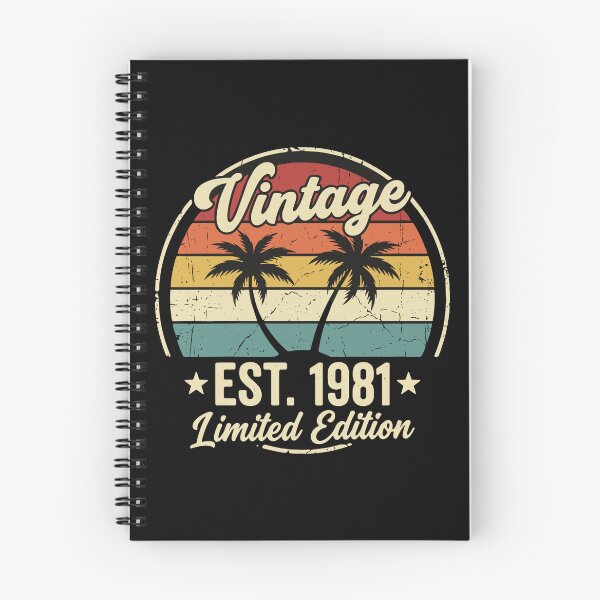 Item preview, Vintage Est. 1981 Limited Edition Born 1981 Birthday  designed and sold by PopStars1993.