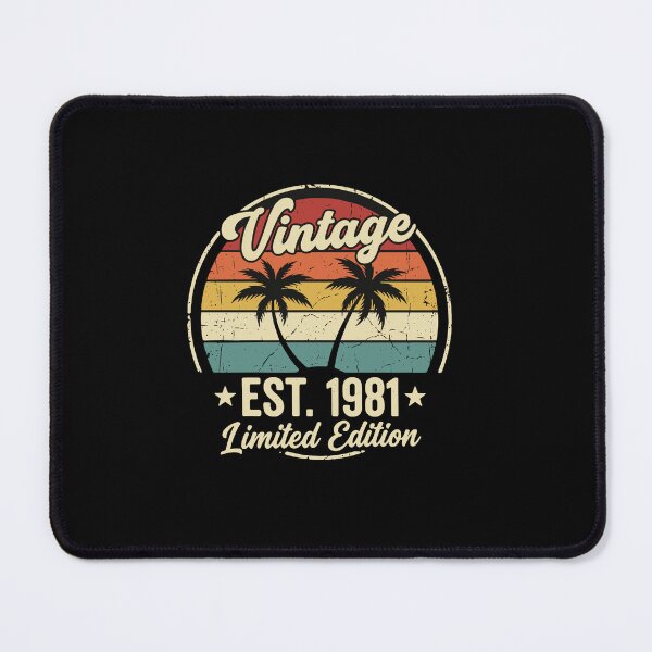Item preview, Vintage Est. 1981 Limited Edition Born 1981 Birthday  designed and sold by PopStars1993.