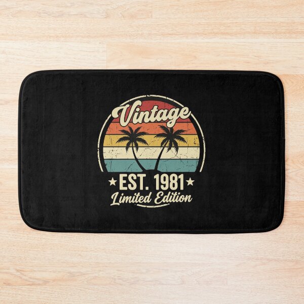 Item preview, Vintage Est. 1981 Limited Edition Born 1981 Birthday  designed and sold by PopStars1993.