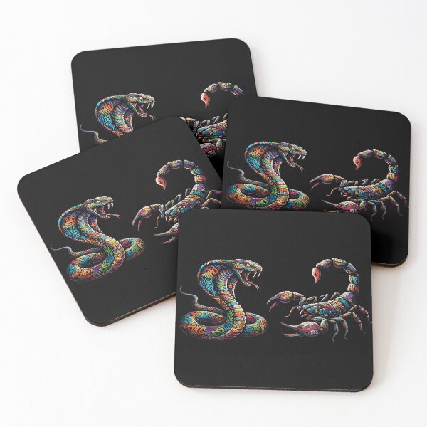 Item preview, Colorful Graffiti Cobra and Scorpion designed and sold by AfresStudio.