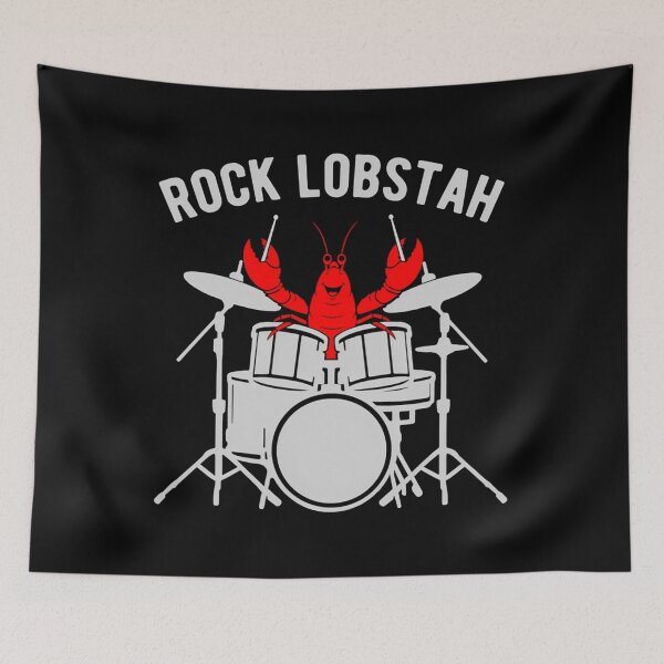 Item preview, Rock Lobstah Rock Star Lobster designed and sold by DianeOllivier.