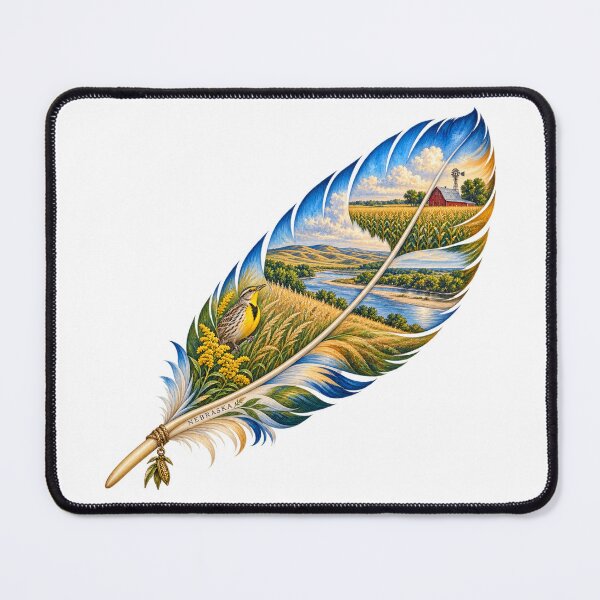 Item preview, Nebraska Prairie Feather designed and sold by Whimspired By Paxx.
