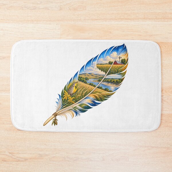 Item preview, Nebraska Prairie Feather designed and sold by Whimspired By Paxx.