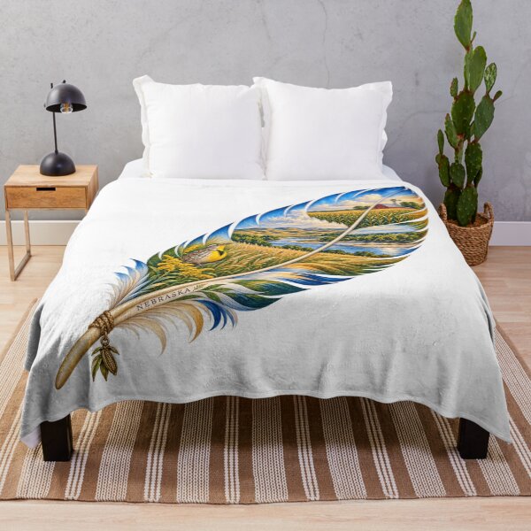 Item preview, Nebraska Prairie Feather designed and sold by Whimspired By Paxx.