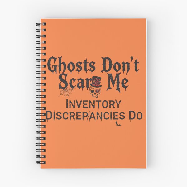 Item preview, Ghosts Dont Scare Me Inventory Discrepancies Graphic designed and sold by Exquisite Design Studio „Paculówka”.