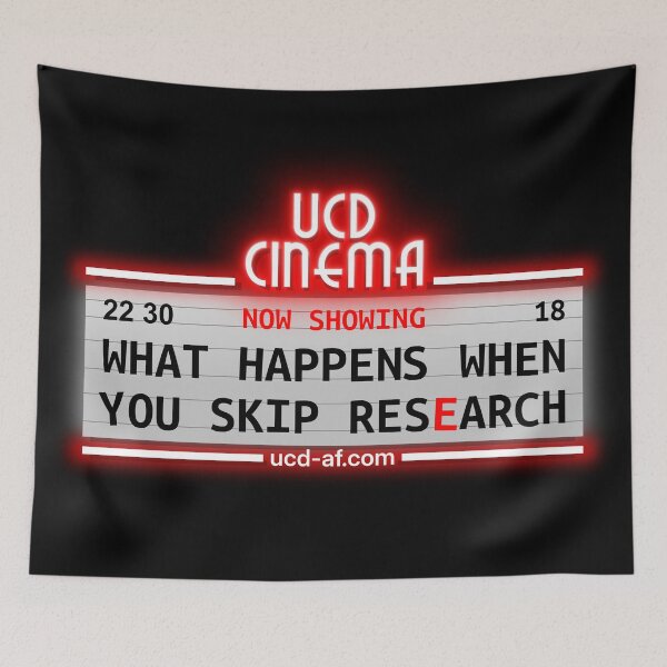 Item preview, Película de UX: ¿Qué sucede cuando te saltas la investigación? designed and sold by User-Centred Design AF.