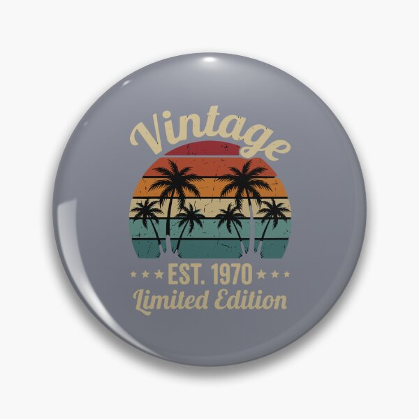 Item preview, Vintage Est. 1970 Limited Edition Born 1970 Birthday  designed and sold by SofiBlair.