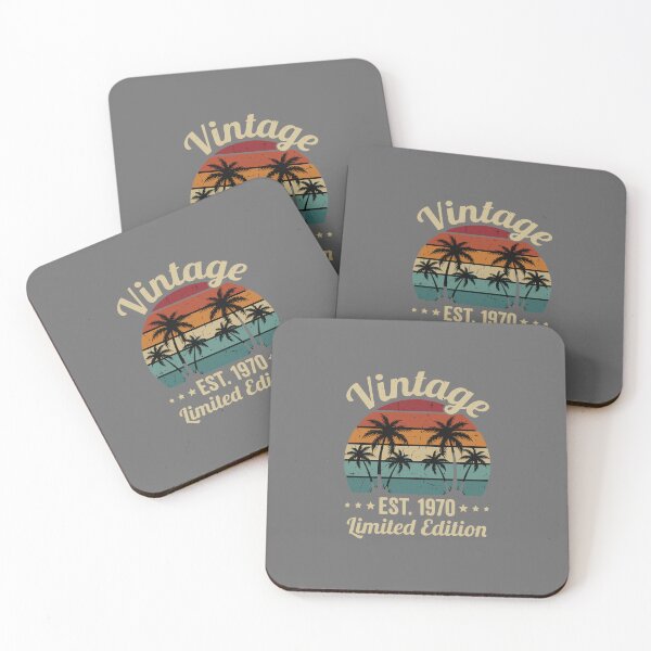 Item preview, Vintage Est. 1970 Limited Edition Born 1970 Birthday  designed and sold by SofiBlair.