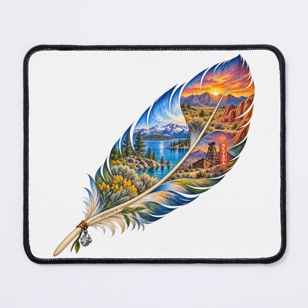 Item preview, Nevada Desert Lights Feather designed and sold by Whimspired By Paxx.