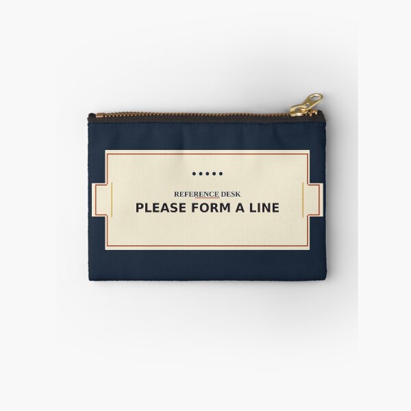 Item preview, Reference Desk: Please Form A Line designed and sold by PhoenixTShirtz.