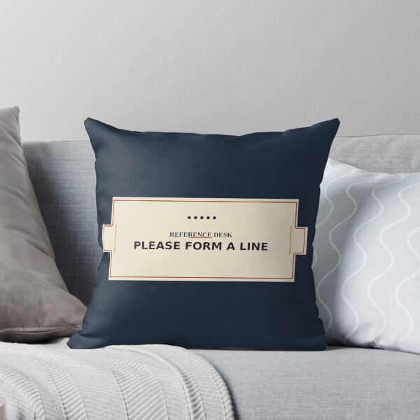 Item preview, Reference Desk: Please Form A Line designed and sold by PhoenixTShirtz.