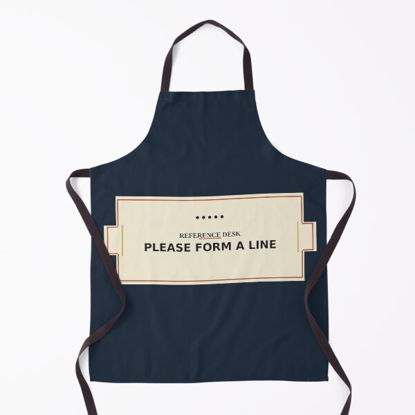 Item preview, Reference Desk: Please Form A Line designed and sold by PhoenixTShirtz.