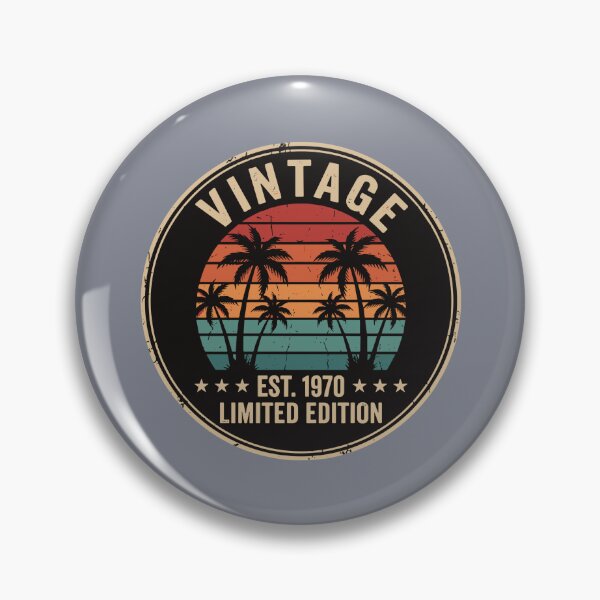 Item preview, Vintage Est. 1970 Limited Edition Birthday Born 1970 Retro designed and sold by SofiBlair.