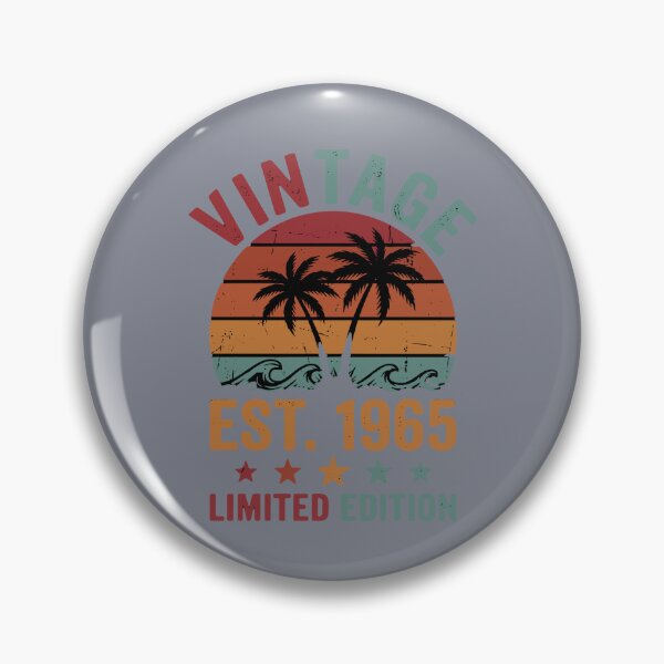 Item preview, Vintage Est. 1965 Limited Edition Born In 1965 Birthday  designed and sold by SofiBlair.