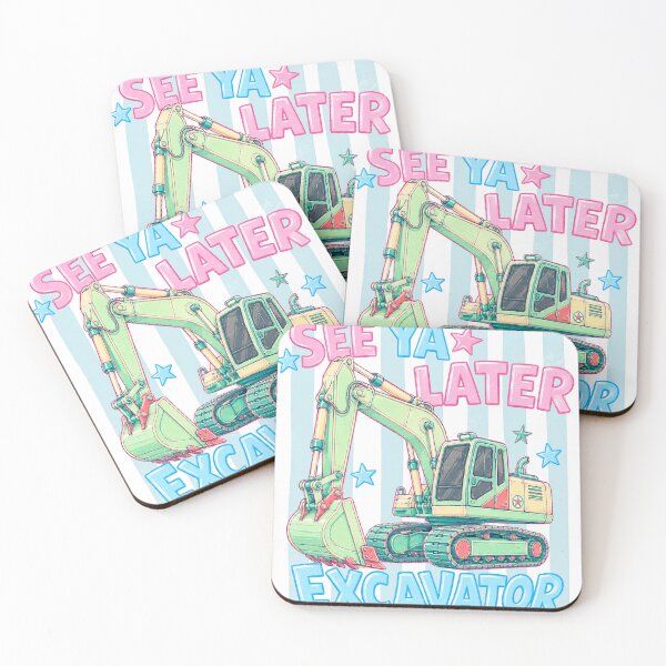 Item preview, See Ya Later Excavator (Excavator) designed and sold by john-kami.
