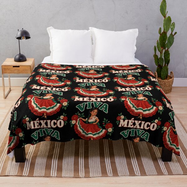 Item preview, Viva Mexico Mexican Independence Day Folklorico Girl designed and sold by RealestInternet.