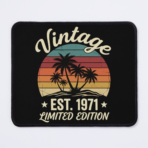 Item preview, Vintage Est. 1971 Limited Edition Birthday Born 1971 Retro designed and sold by SofiBlair.