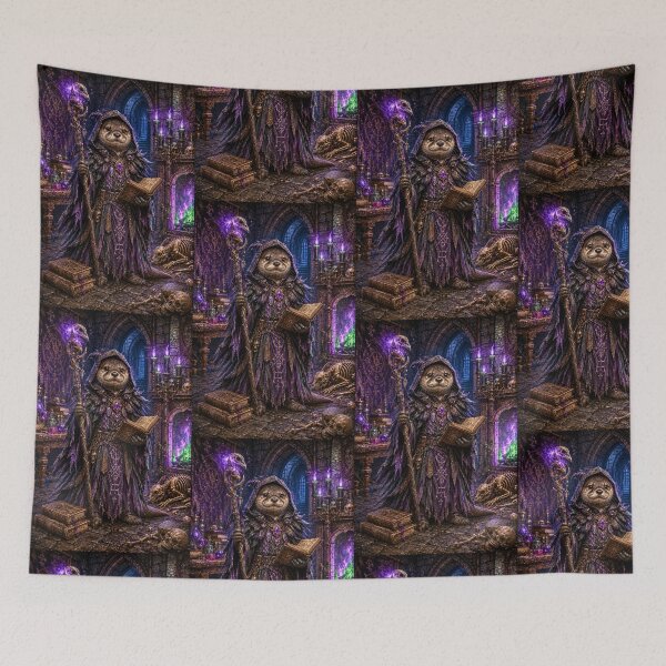 Item preview, Otter Necromancer  designed and sold by WhimsigothArt26.