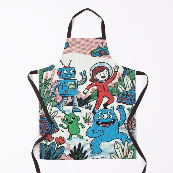 Item preview, Cartoon Space Adventure Crew designed and sold by JanjjaSoulInk.