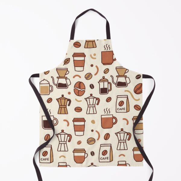 Item preview, Coffee Lovers Seamless Pattern Design designed and sold by Alaa-love-art.
