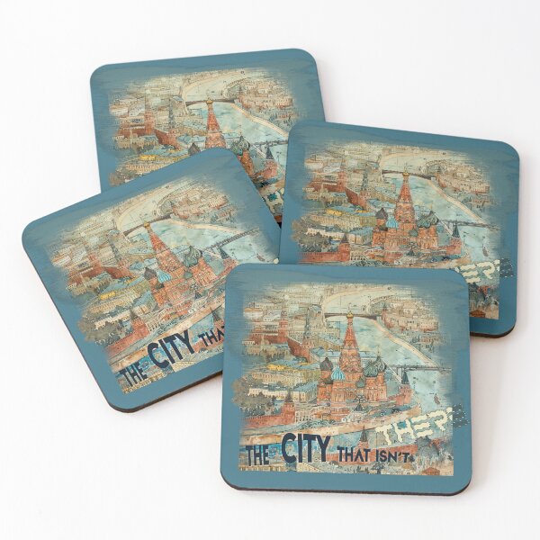Item preview, Fantasy Russian city, view from above designed and sold by Tana&tanuc.