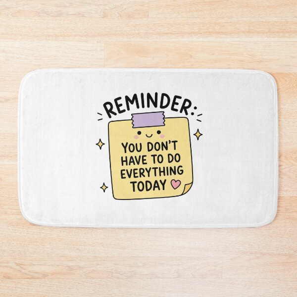 Item preview, Gentle ADHD Reminder To Take Things Slowly designed and sold by CleanDecor.