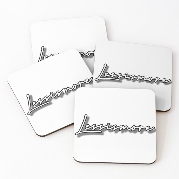 Item preview, Less Is More – Minimalist Quote Design designed and sold by offBosca.