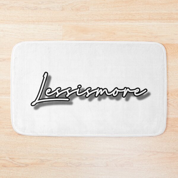 Item preview, Less Is More – Minimalist Quote Design designed and sold by offBosca.