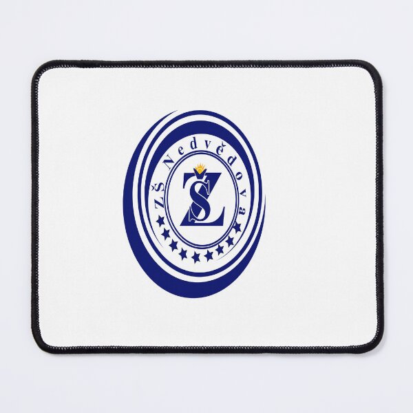 Item preview, ZS Nedvedova Luxury Royal Emblem Logo - Gold Crown & Blue Circular Badge Design designed and sold by Carftora786.