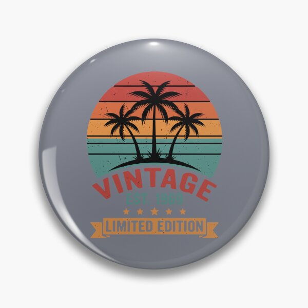 Item preview, Vintage Est. 1969 Limited Edition Retro 55th Birthday Born In 1969 designed and sold by SofiBlair.