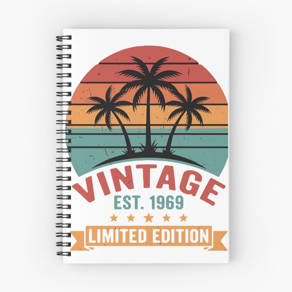 Item preview, Vintage Est. 1969 Limited Edition Retro 55th Birthday Born In 1969 designed and sold by SofiBlair.