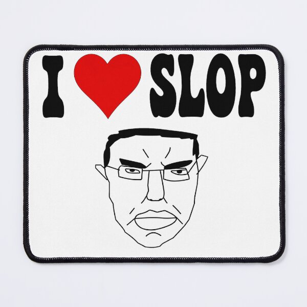 Item preview, I Love Slop - Chud Meme Brainrot Shirt | Funny Internet Meme Tee designed and sold by UkiyoArchive.