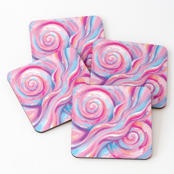 Item preview, Swirls 001 Pink designed and sold by COSMIC SUDZ.