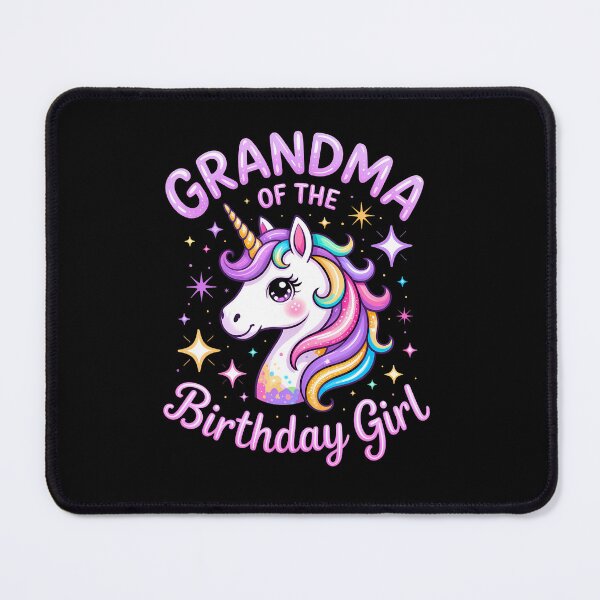 Item preview, Grandma Of The Birthday Girl Cute Unicorn Family Matching designed and sold by RealestInternet.