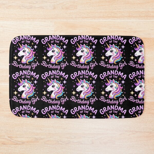 Item preview, Grandma Of The Birthday Girl Cute Unicorn Family Matching designed and sold by RealestInternet.