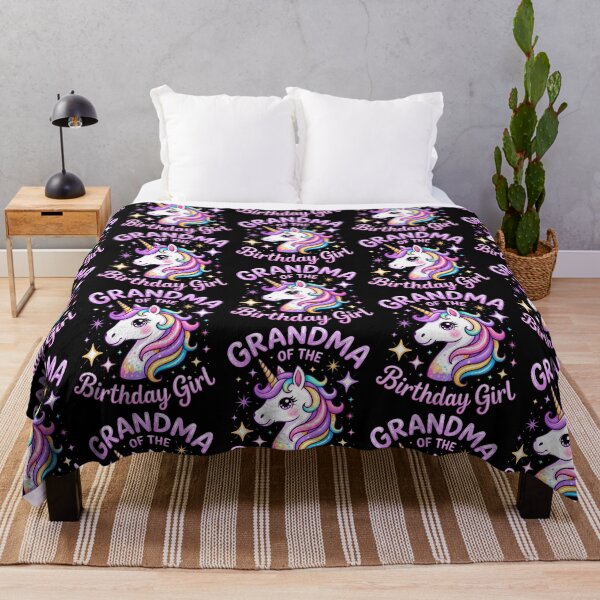 Item preview, Grandma Of The Birthday Girl Cute Unicorn Family Matching designed and sold by RealestInternet.