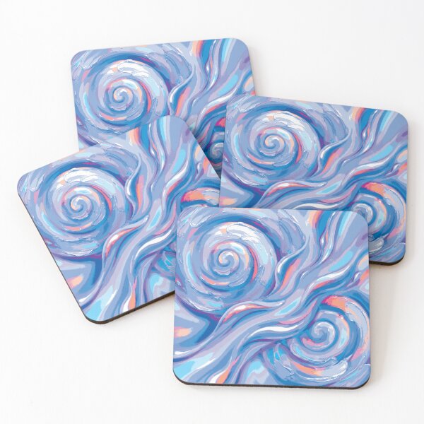 Item preview, Swirls 002 Blue designed and sold by COSMIC SUDZ.