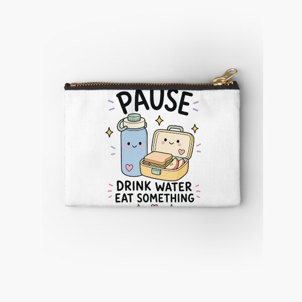 Artikelvorschau, Pause, trink Wasser, iss etwas (ADHS-Erinnerung) entworfen und verkauft von CleanDecor.