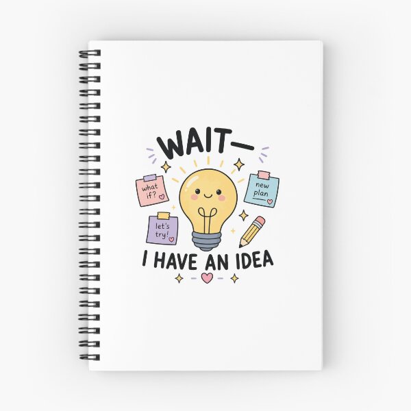 Item preview, Wait I Have An Idea ADHD Humor designed and sold by CleanDecor.