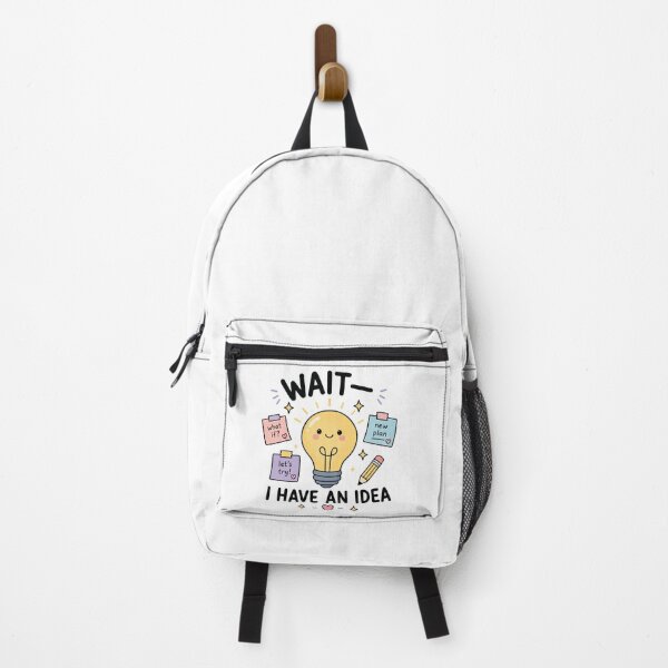 Item preview, Wait I Have An Idea ADHD Humor designed and sold by CleanDecor.