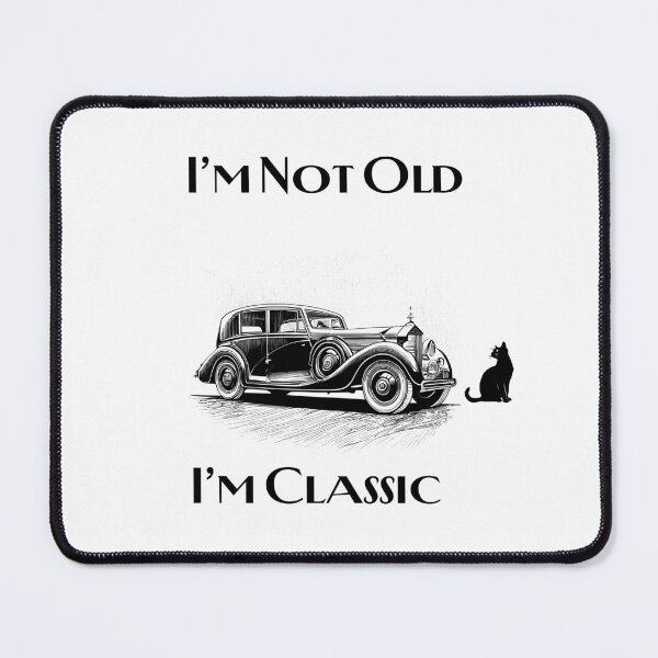 Item preview, I’m Not Old, I’m Gold – Funny Vintage Cat Lover Design designed and sold by falconaro.