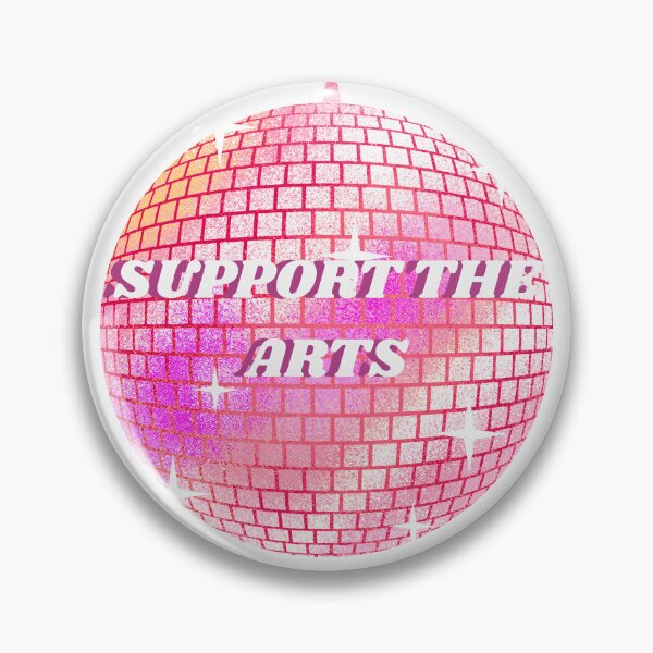 Item preview, Support the arts disco ball theatre literature dance designed and sold by katie-walker32.