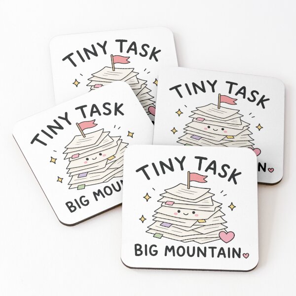 Item preview, Tiny Task Big Mountain ADHD Reality designed and sold by CleanDecor.