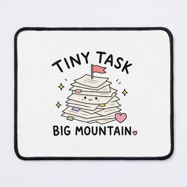 Item preview, Tiny Task Big Mountain ADHD Reality designed and sold by CleanDecor.