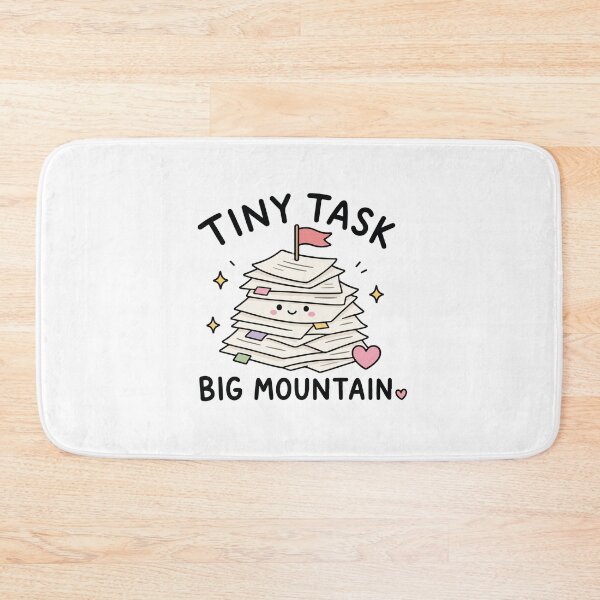 Item preview, Tiny Task Big Mountain ADHD Reality designed and sold by CleanDecor.