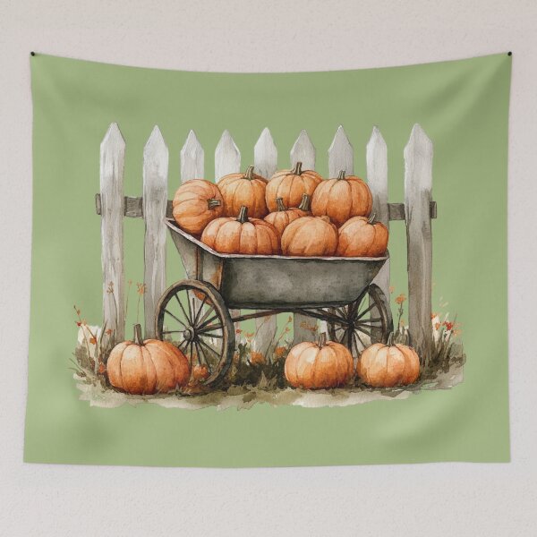 Item preview, Pumpkin Wagon designed and sold by Road Home Quilting.