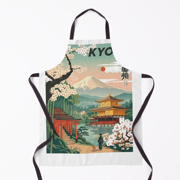 Item preview, Kyoto Spring Sakura Blossom and Mount Fuji Poster designed and sold by Hilmanku.
