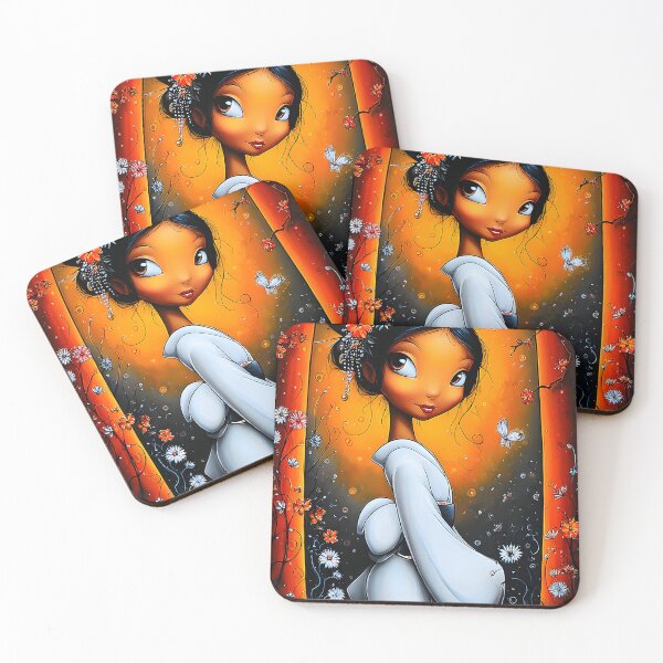 Item preview, Elegant Young Woman in Traditional Kimono Style designed and sold by Artessie.